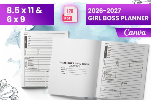 2026-2027 Girl Boss Planner KDP: A Must-Have Tool for Aspiring Entrepreneurs and Busy Professionals