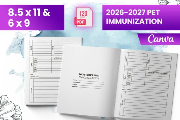 2026-2027 Pet Immunization KDP for Amazon