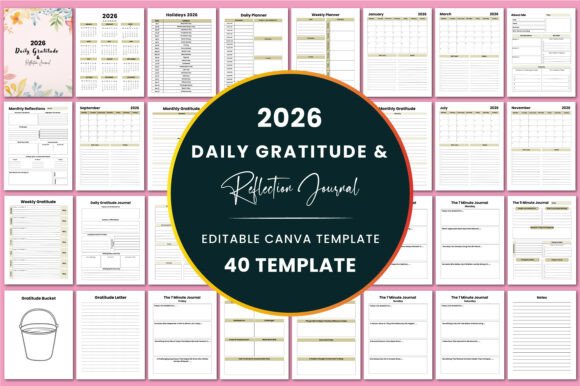 2026 Daily Gratitude Reflection Journal: A Tool for Mindful Living and Personal Growth
