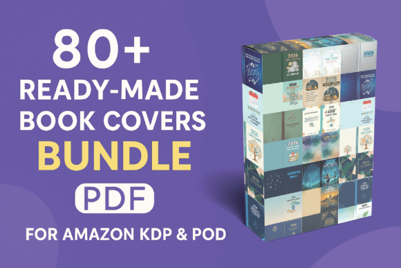 80 Book Covers Bundle for Amazon KDP: A Strategic Resource for Content Creators