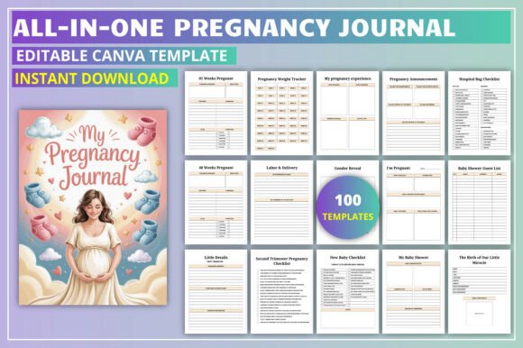 All-in-One Pregnancy Journal