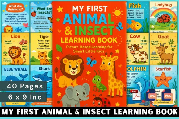 My First Animal Insect Learning Book