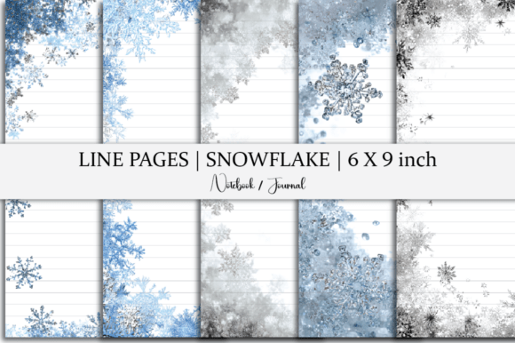 Strategic Use of Snowflake Notebook Line Pages for Productivity and Creativity