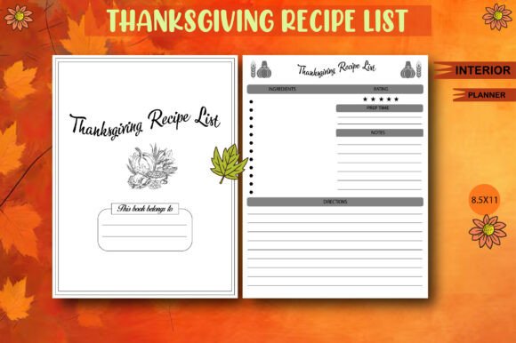 Thanksgiving Recipe List: A Creative Tool for Family and Business