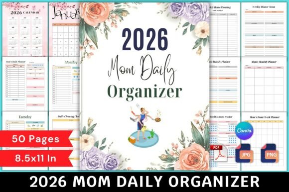 The 2026 Mom Daily Organizer