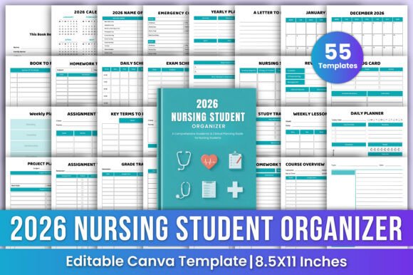 The 2026 Nursing Student Organizer: A Comprehensive Tool for Academic and Clinical Success