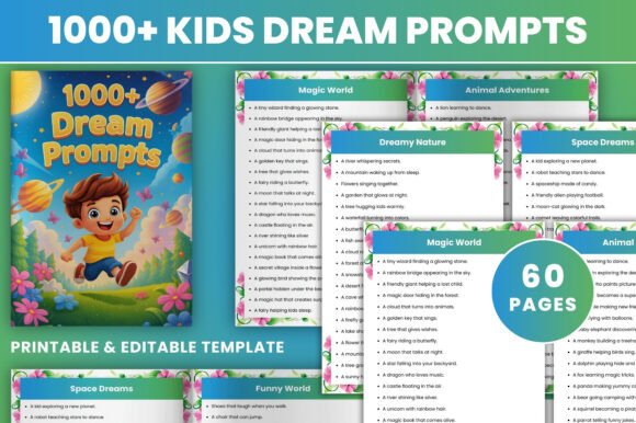 Unleash Creativity with 1000 Kids Dream Prompts