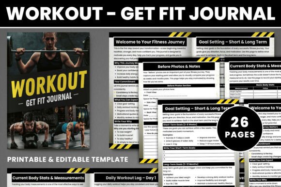 Workout Get Fit Journal: A Comprehensive Tool for Fitness Enthusiasts